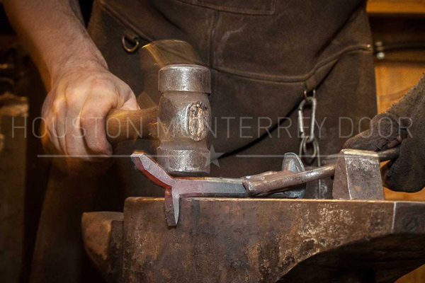 Hand Forged Iron Doors Process 05